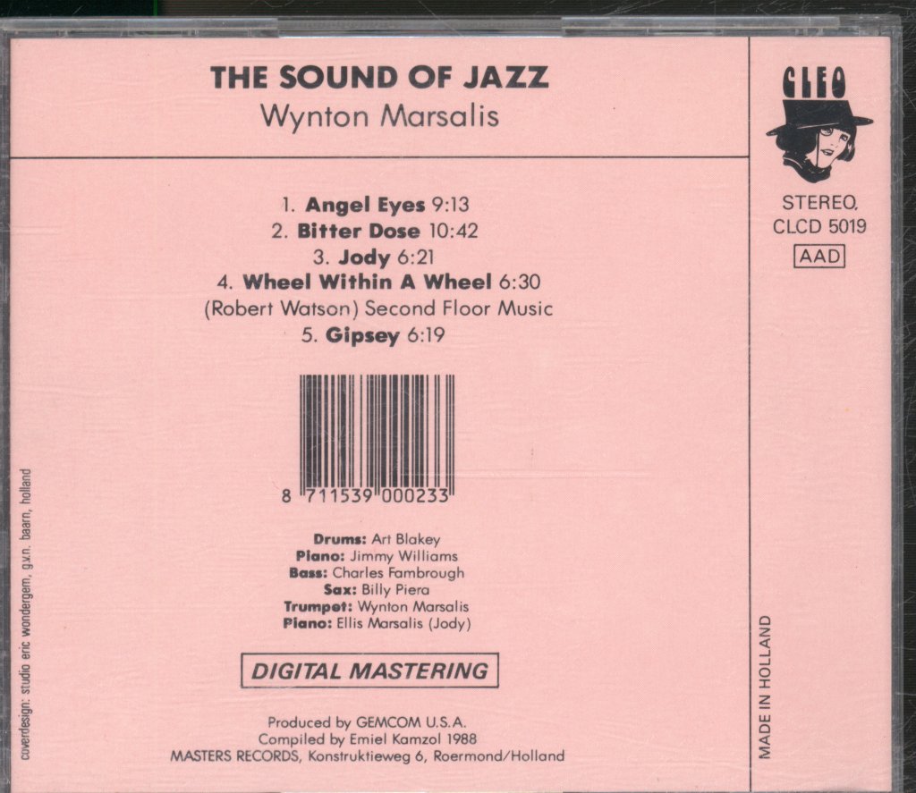 Wynton Marsalis - Sound Of Jazz - Wynton Marsalis - Cd