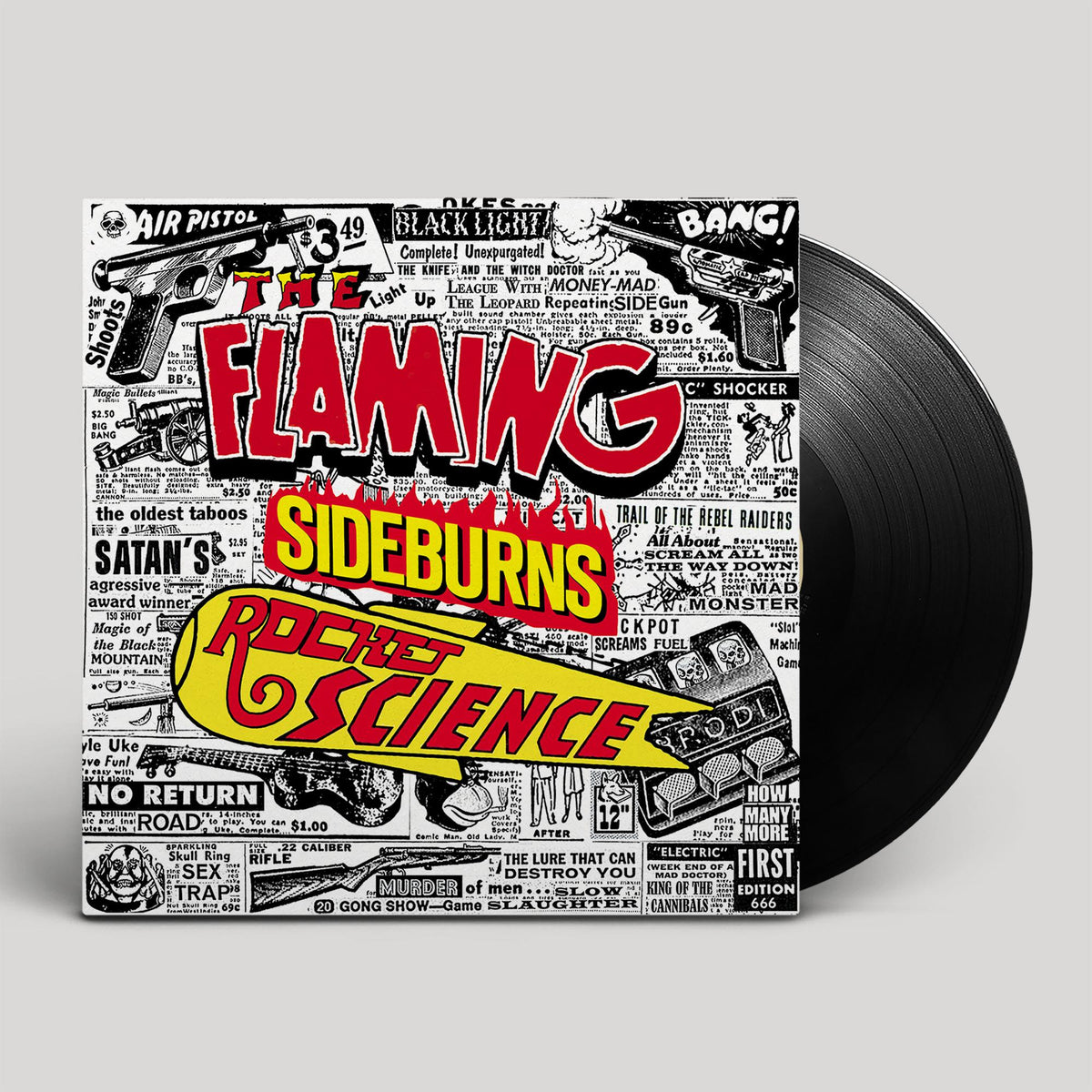 Flaming Sideburns - Rocket Science (Original Artyfacts From the Psychedelic Era 1996-1999) - Lp