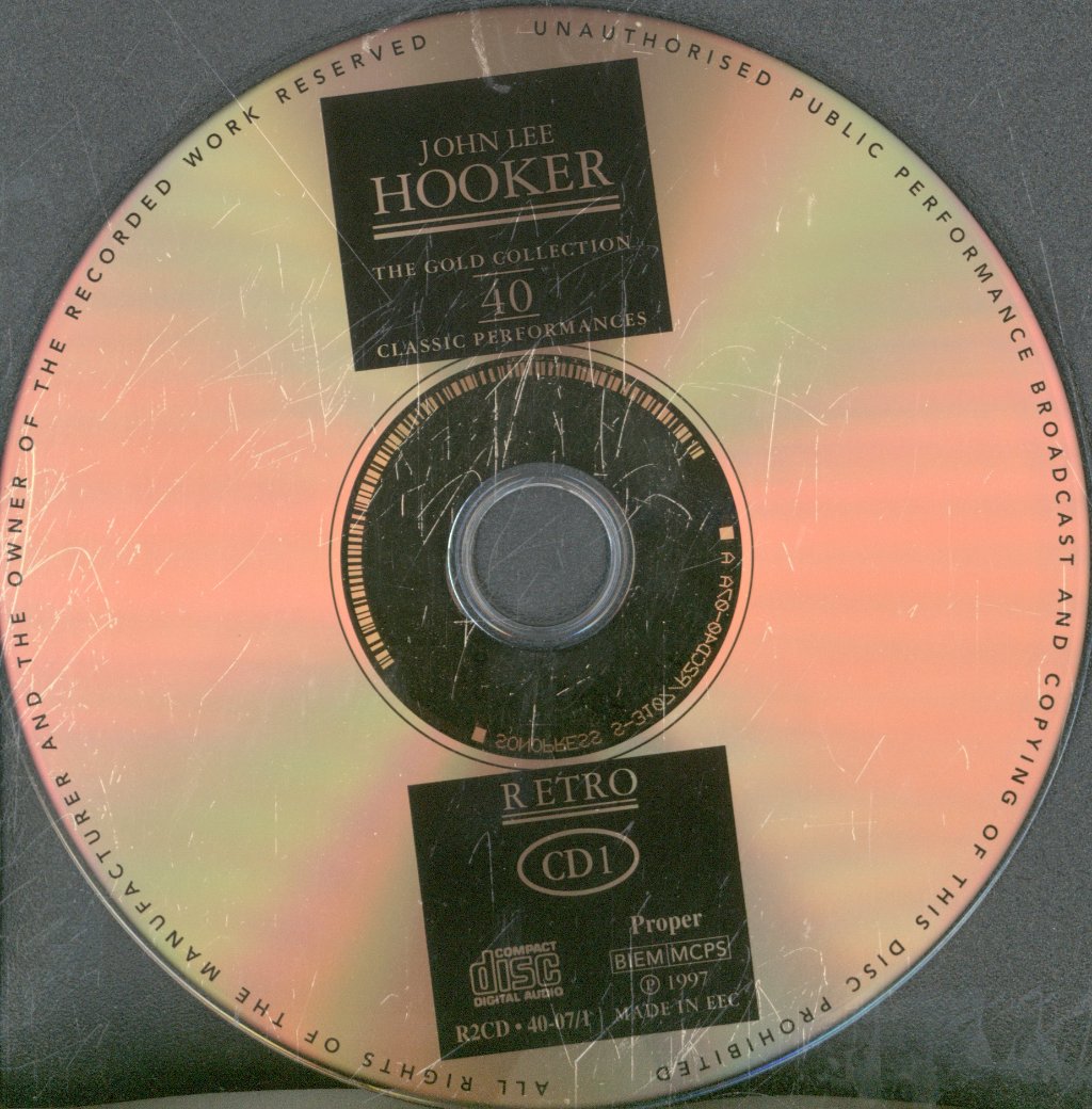 John Lee Hooker - Dejavu Retro Gold Collection - Double Cd