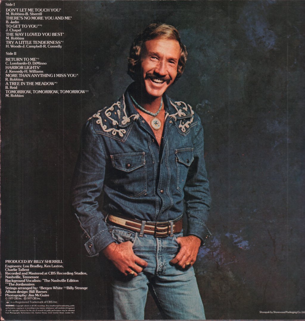 Marty Robbins - Don't Let Me Touch You - Lp