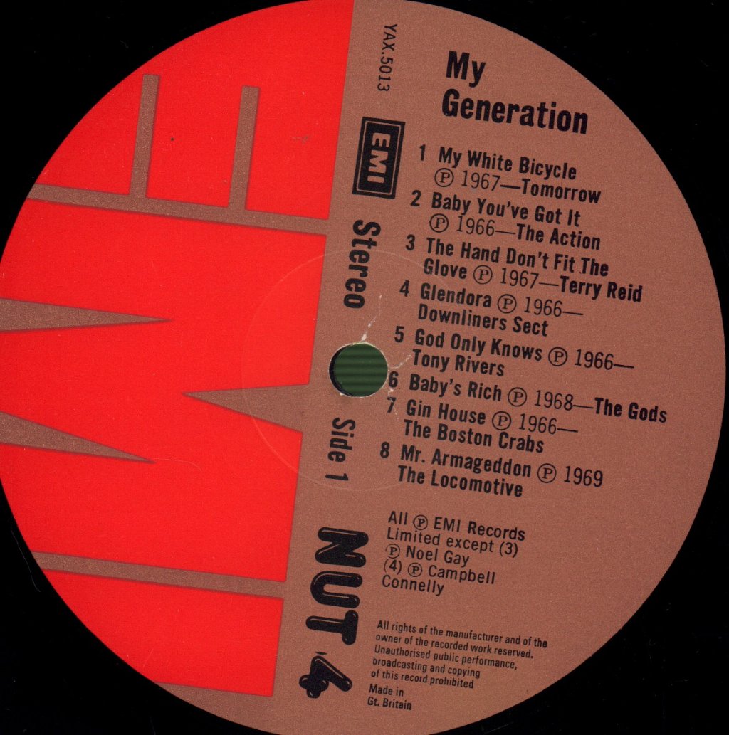 Various Artists - My Generation - Lp