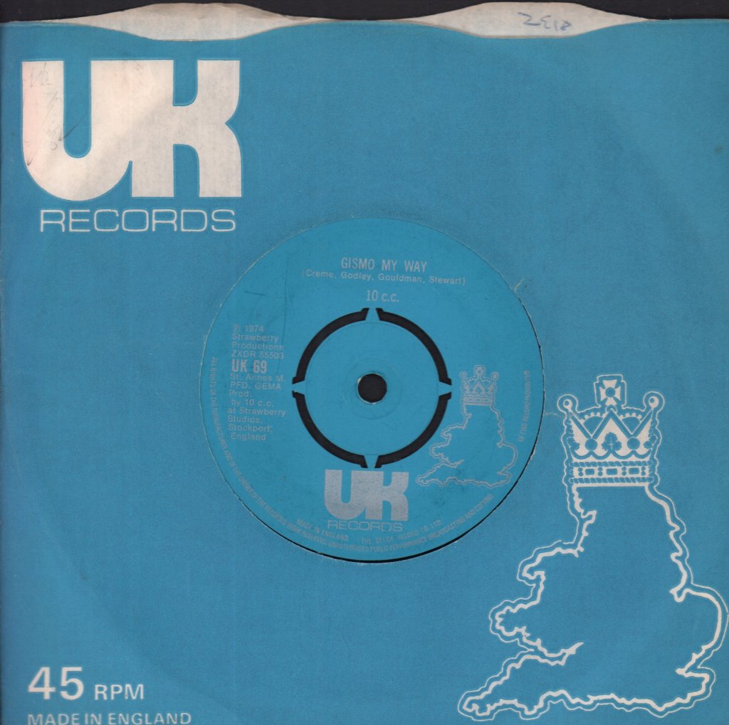 10cc - Wall Street Shuffle - 7 Inch