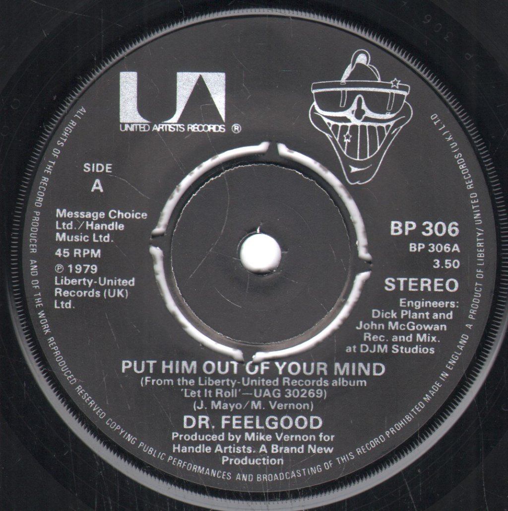 Dr Feelgood - Put Him Out Of Your Mind - 7 Inch