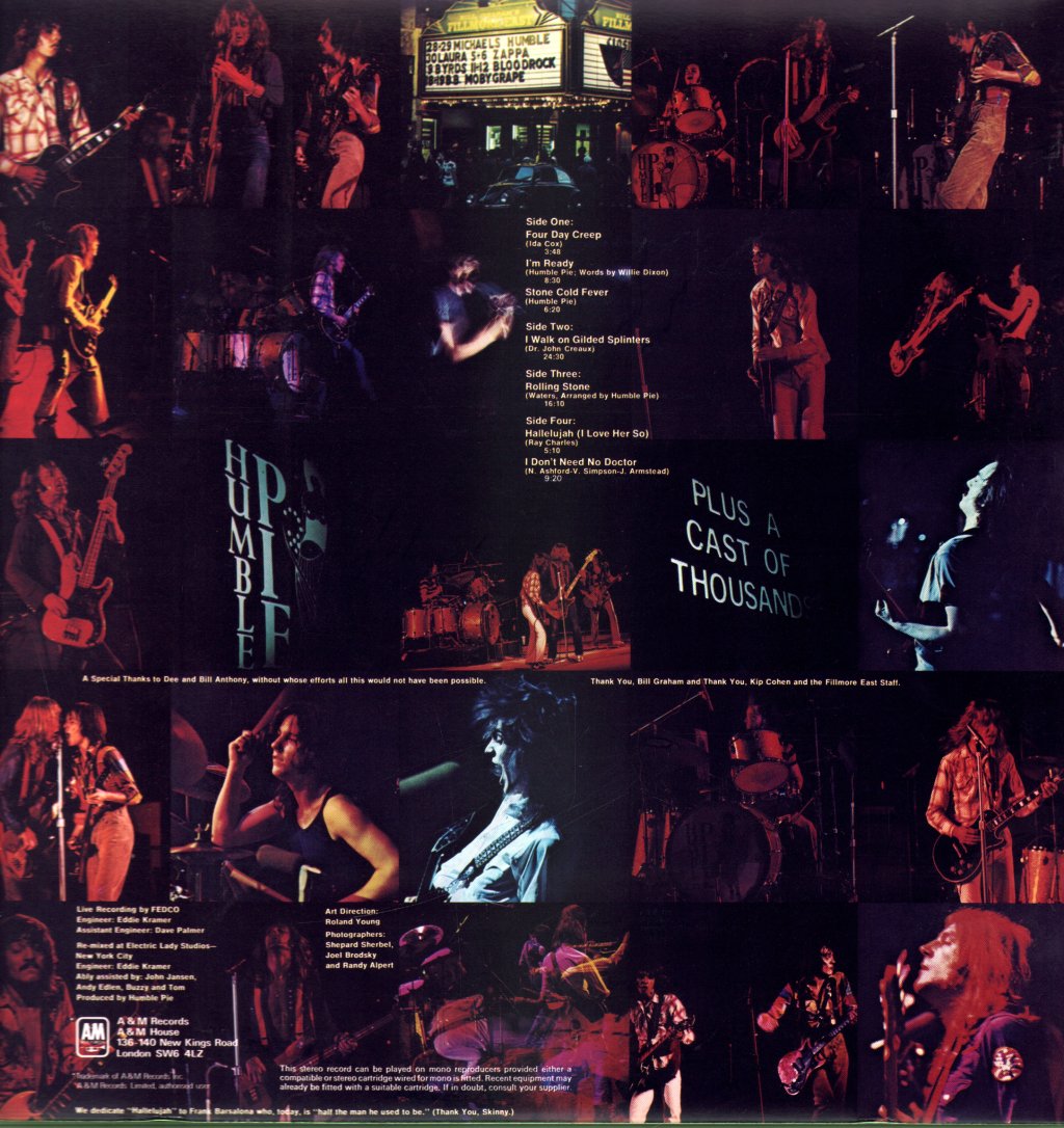 Humble Pie - Performance - Double Lp