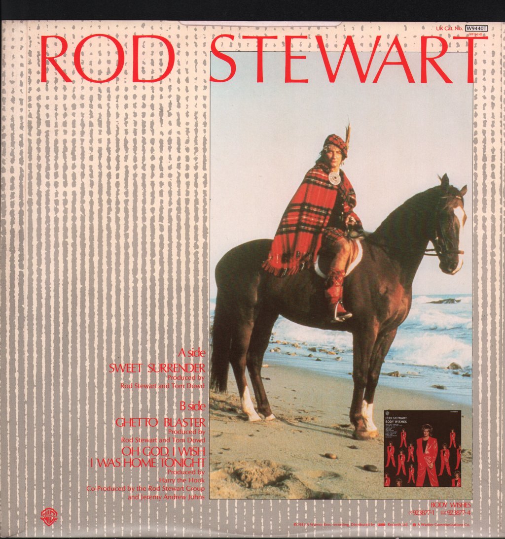 Rod Stewart - Sweet Surrender - 12 Inch