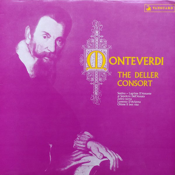 Deller Consort - Monteverdi - Lp