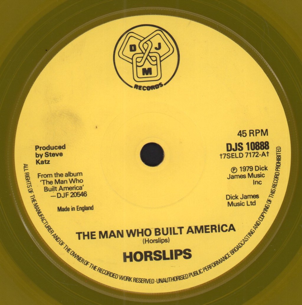Horslips - Man Who Built America - 7 Inch