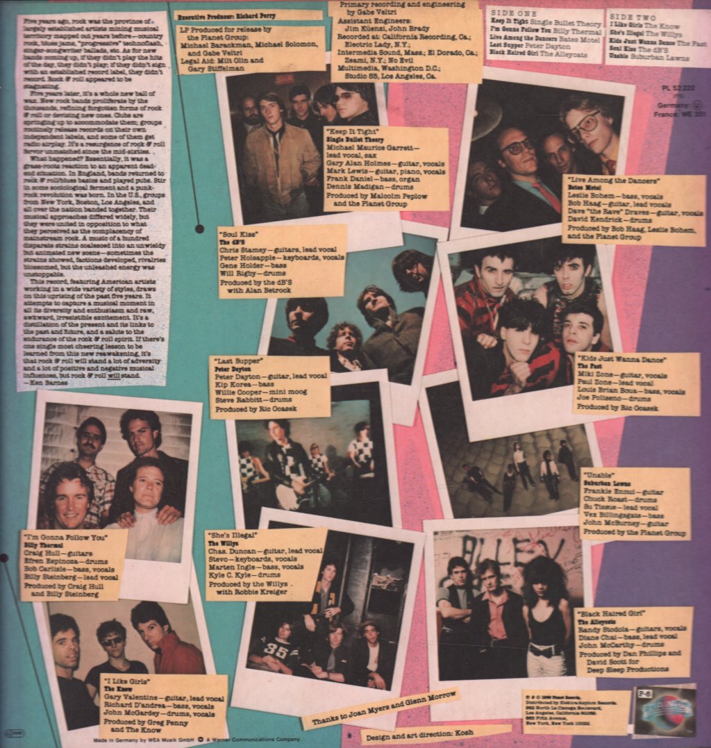 Various Artists - Sharp Cuts New Music From American Bands - Lp