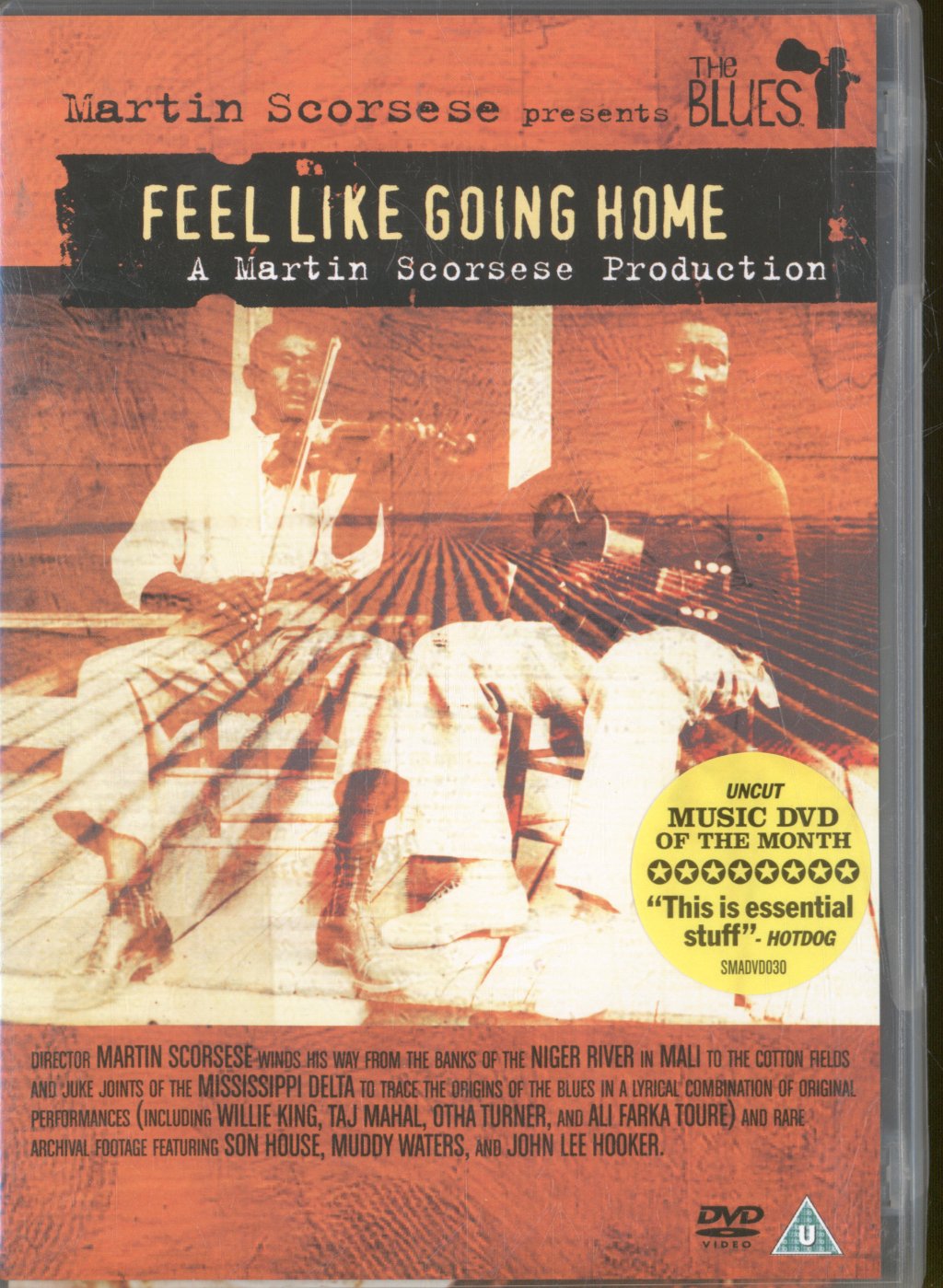 Various Artists - Martin Scorsese Presents The Blues - Feel Like Going Home - Dvd