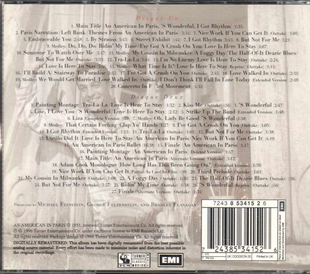 An American In Paris - Original Motion Picture Soundtrack - Double Cd