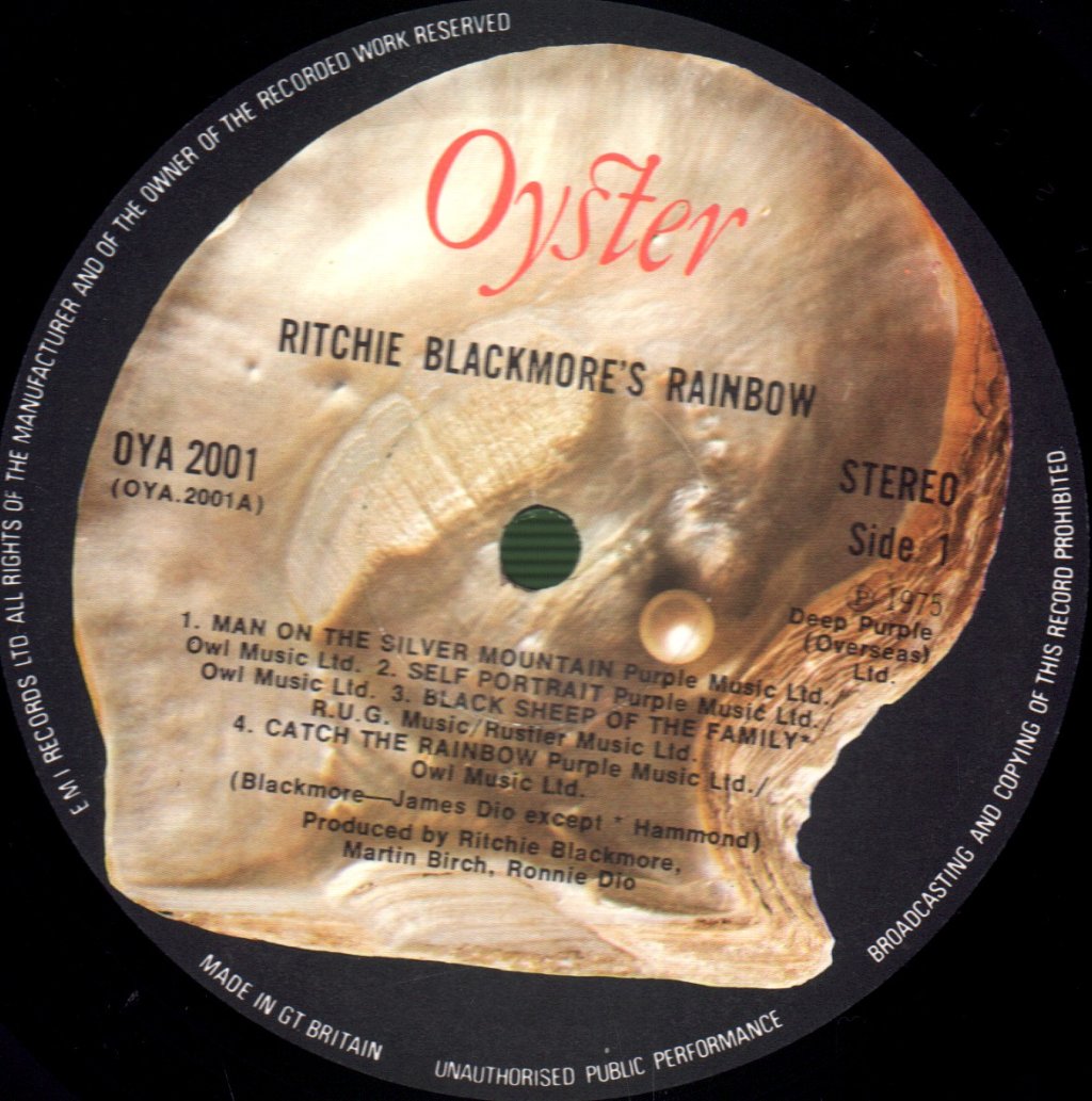 Rainbow - Ritchie Blackmore's Rainbow - Lp