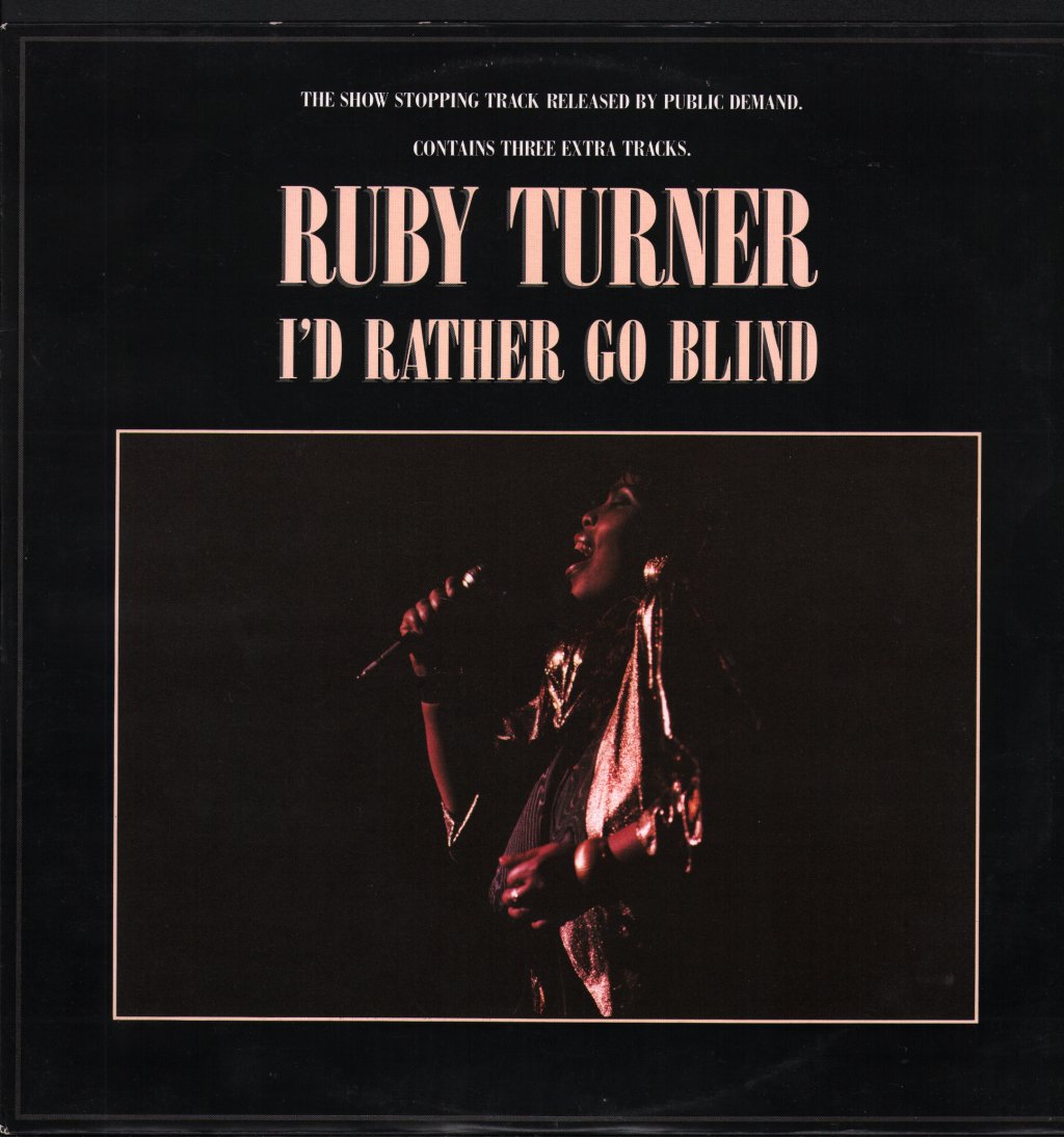 Ruby Turner - I'd Rather Go Blind - 12 Inch