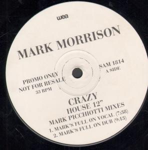 Mark Morrison - Crazy - 12 Inch