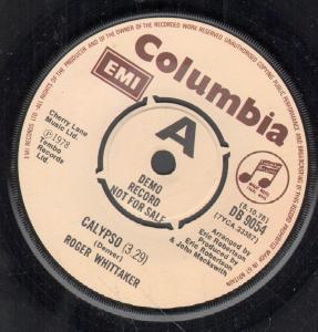 Roger Whittaker - Calypso - 7 Inch