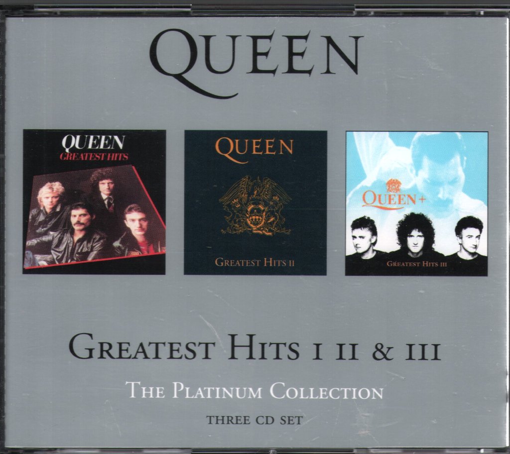 Queen - Greatest Hits I II & III (The Platinum Collection) - Cd Set