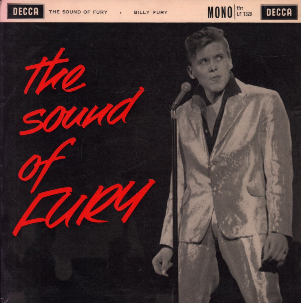Billy Fury with the Four Jays - Sound Of Fury - 10 Inch