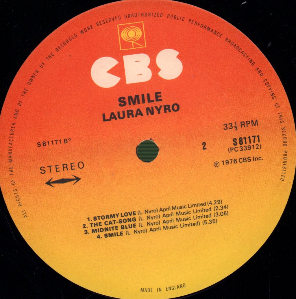 Laura Nyro - Smile - Lp