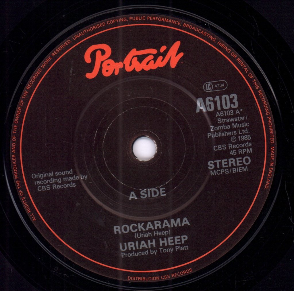Uriah Heep - Rockarama - 7 Inch
