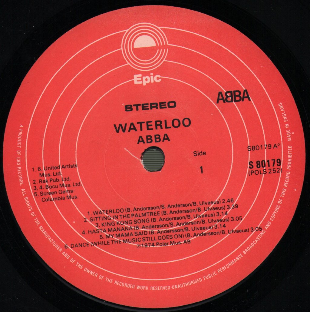 ABBA - Waterloo - Lp