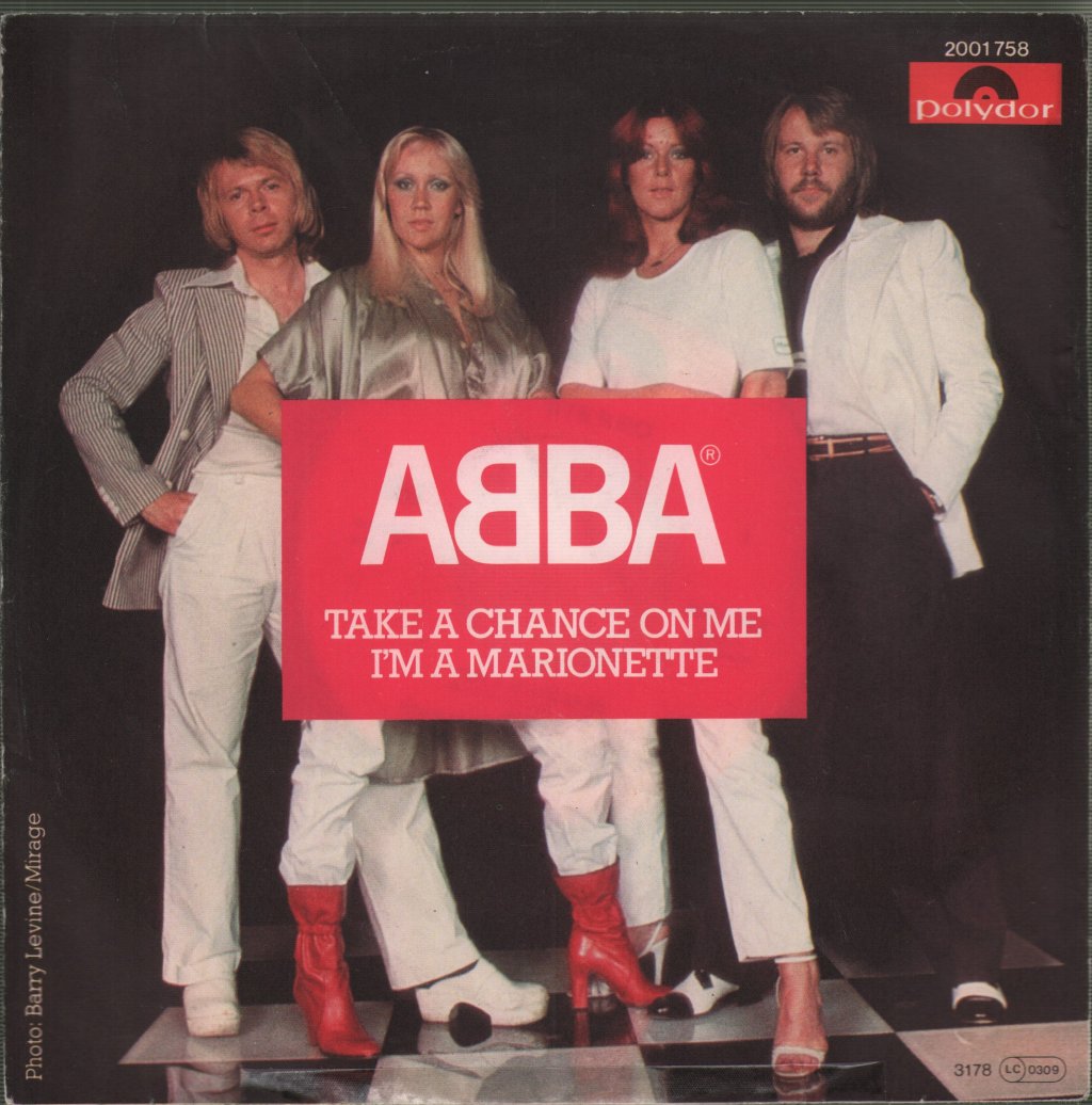 ABBA - Take A Chance On Me / I'm A Marionette - 7 Inch