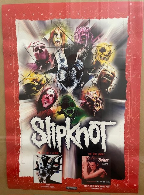 Slipknot - iowa / my plague - Poster