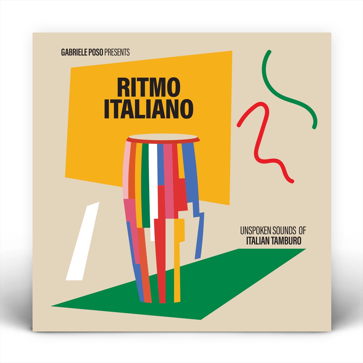 Various Artists - Gabriele Poso Presents: Ritmo Italiano 'unspoken Sounds of Italian Tamburo - Lp