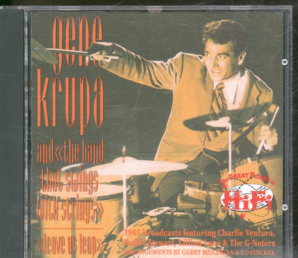 Gene Krupa And The Band That Swings With Strings - Leave Us Leap - Cd