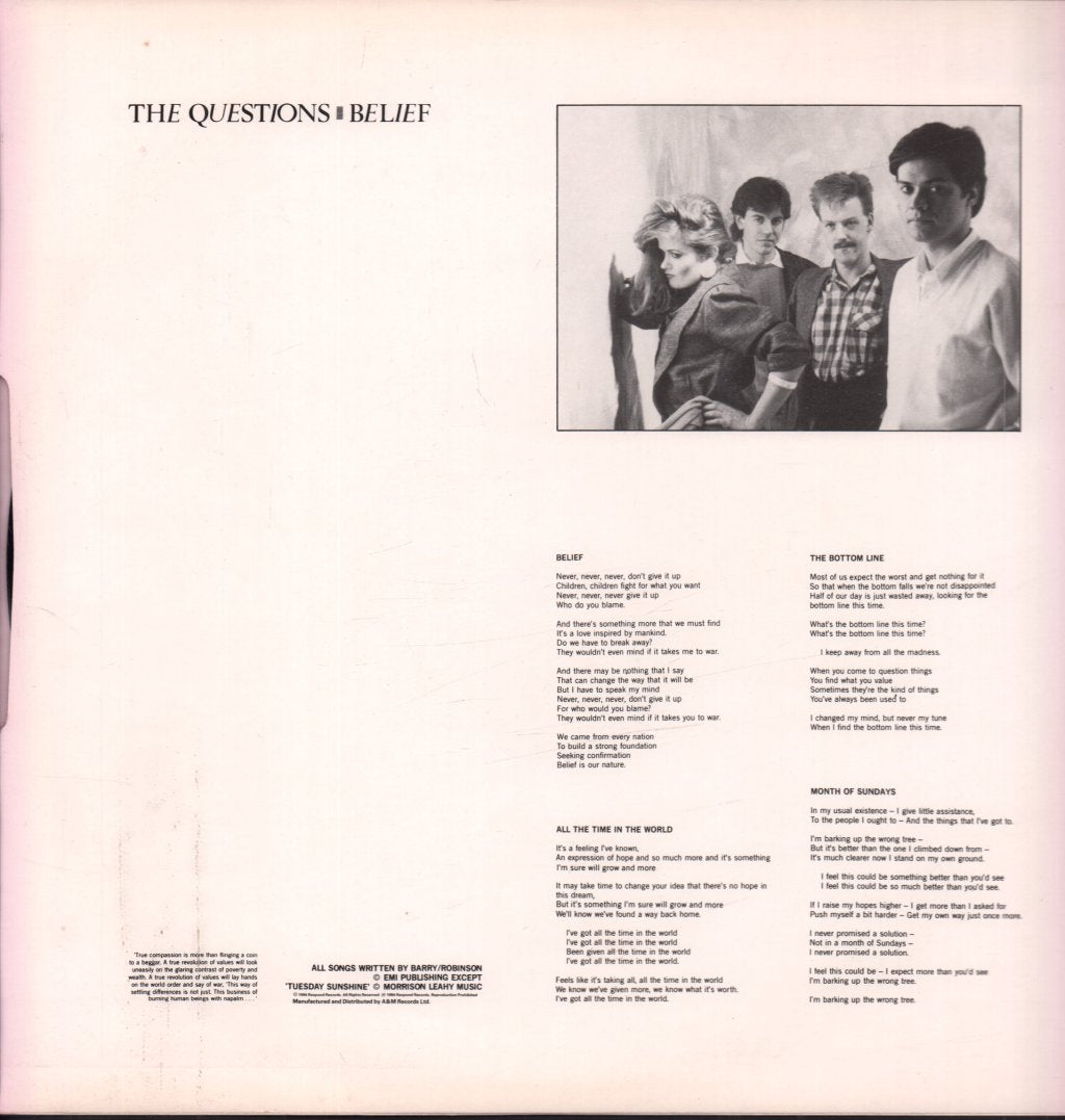Questions (80'S Group) - Belief - Lp