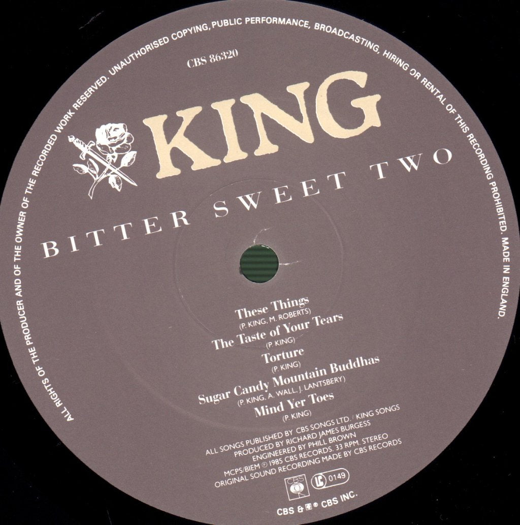 King (Paul) - Bitter Sweet - Lp