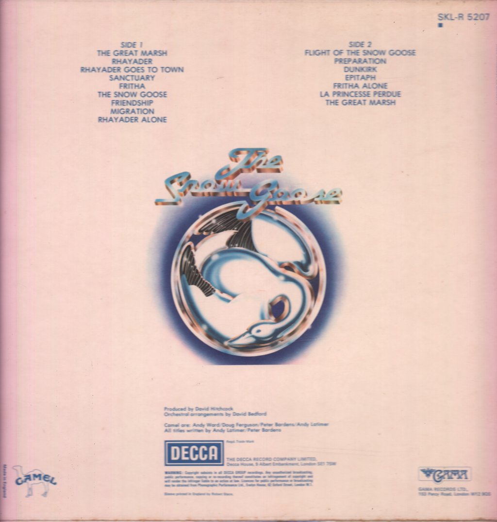 Camel - Snow Goose - Lp