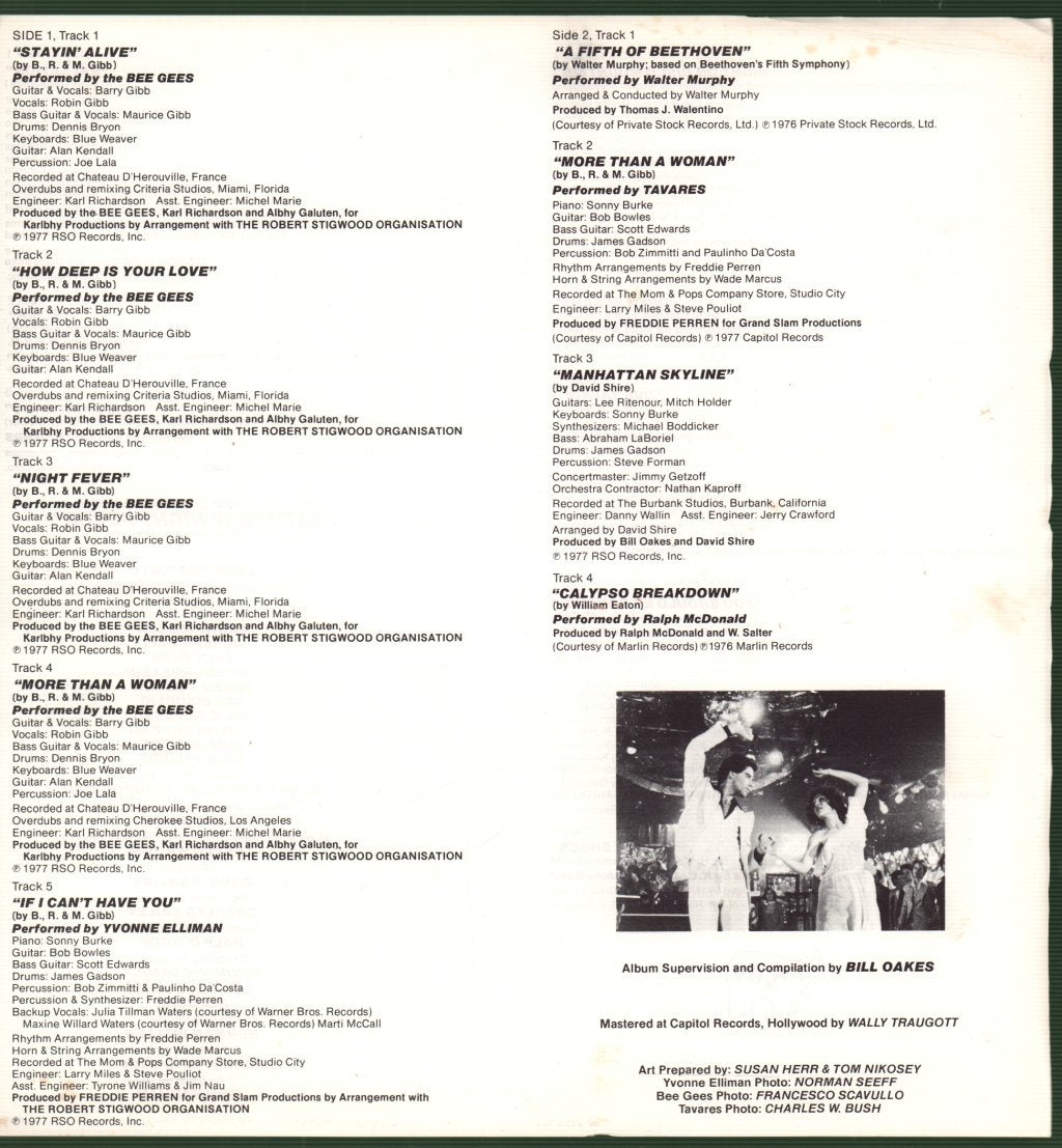 Various Artists - Saturday Night fever (Original Movie Soundtrack) - Double Lp