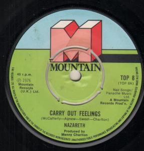 Nazareth - Carry Out Feelings - 7 Inch