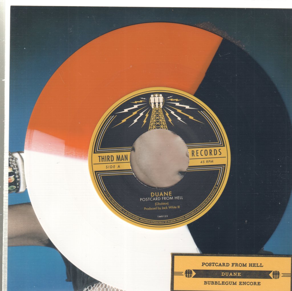 Duane The Teenage Weirdo - Postcard From Hell - 7 Inch