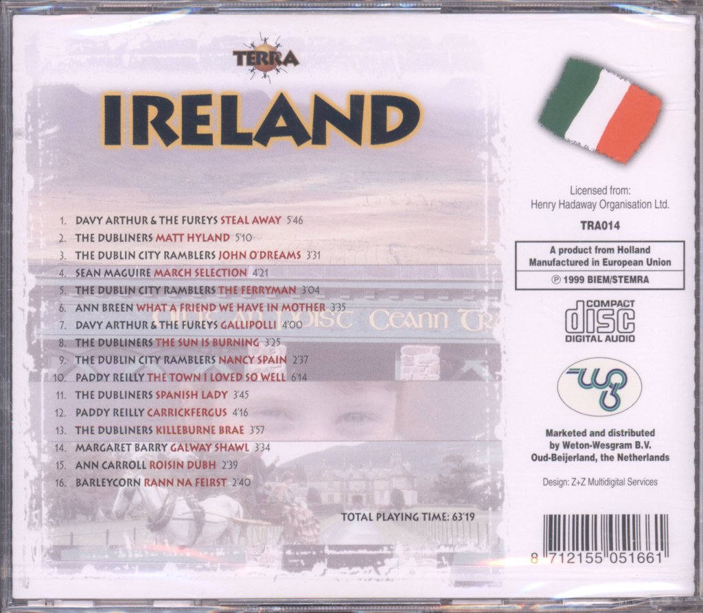 Various Artists - Ireland - Cd