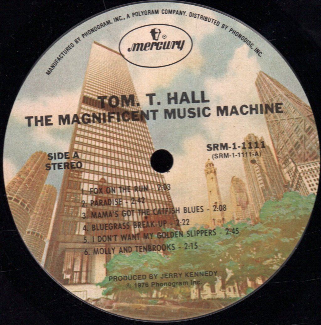 Tom T. Hall - Magnificent Music Machine - Lp