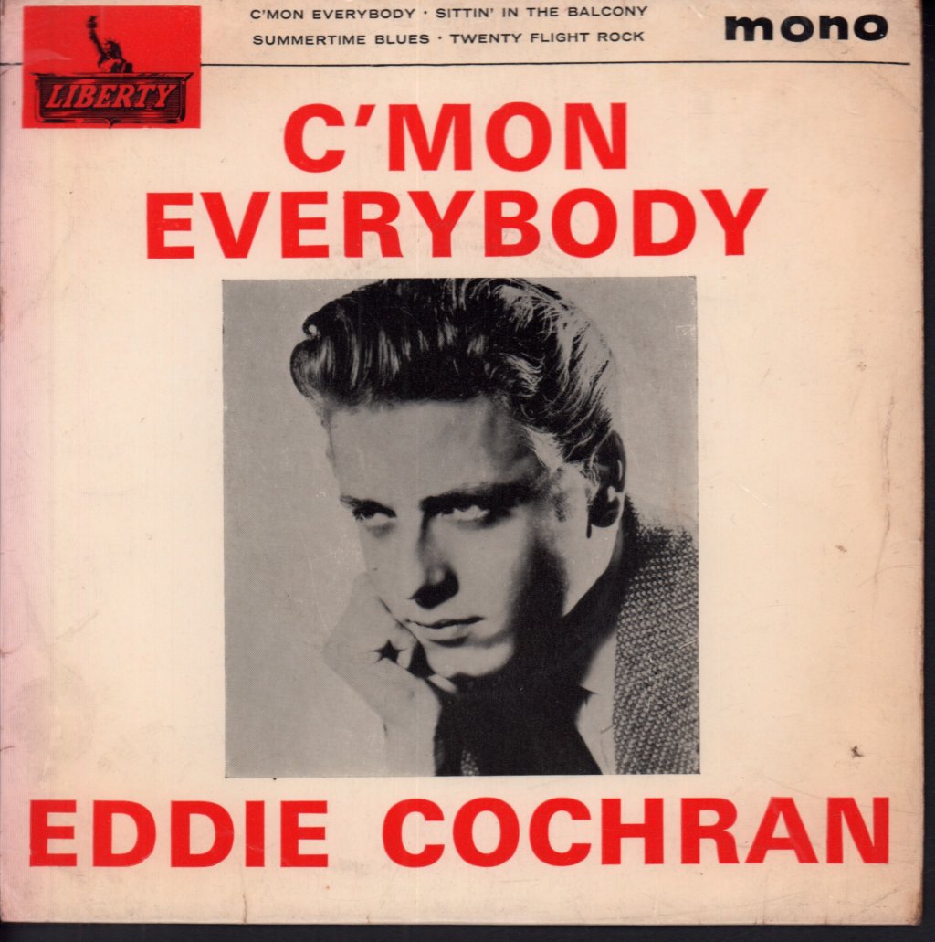 Eddie Cochran - C'mon Everybody - 7 Inch