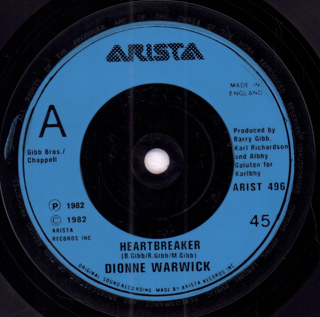 Dionne Warwick - Heartbreaker - 7 Inch