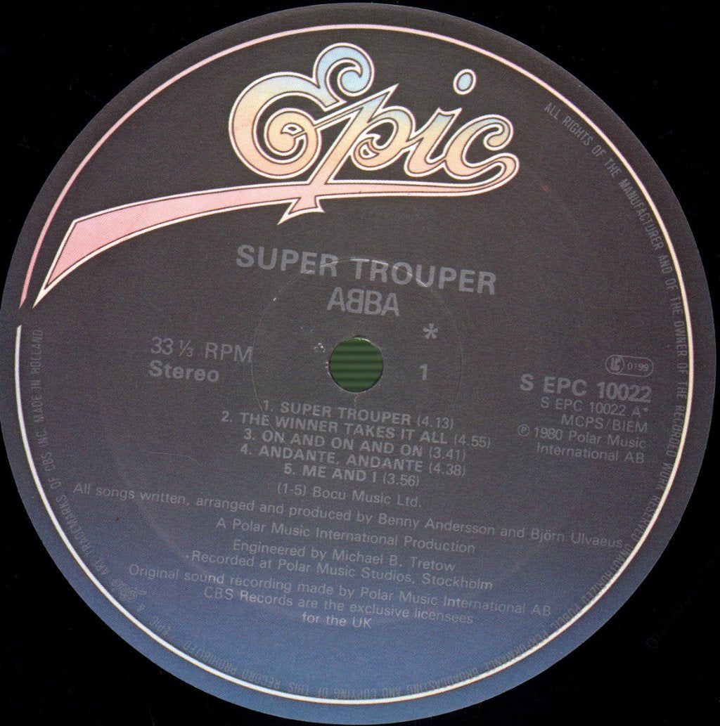 ABBA - Super Trouper - Lp