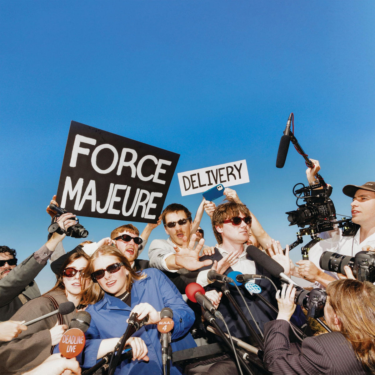 Delivery - Force Majeure (Transparent Blue Vinyl) - Lp