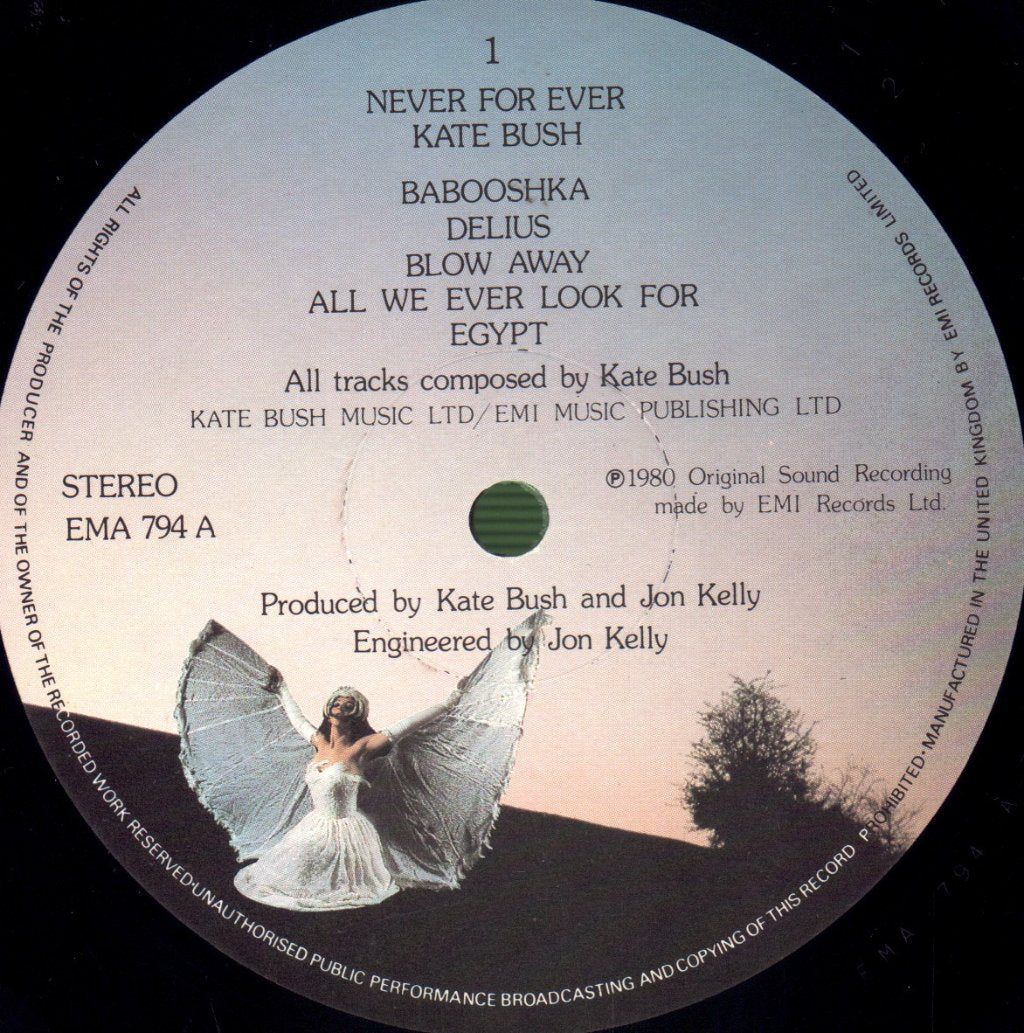 Kate Bush - Never For Ever - Lp