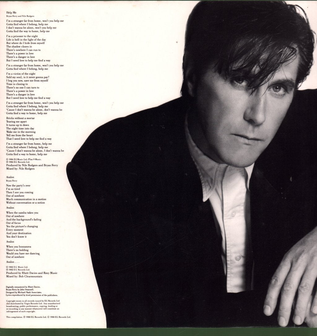 Bryan Ferry And Roxy Music - Ultimate Collection - Lp