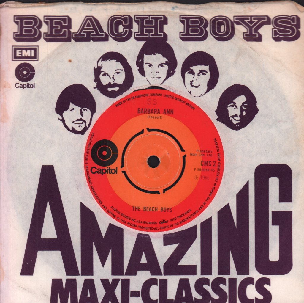 Beach Boys - Barbara Ann - 7 Inch