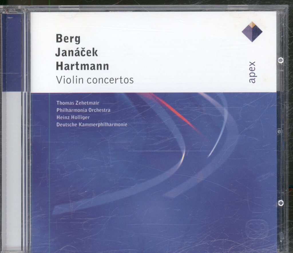 Deutsche Kammerphilharmonie Bremen, Thomas Zehetmair - Berg / Janacek / Hartman - Violin Concertos - Cd
