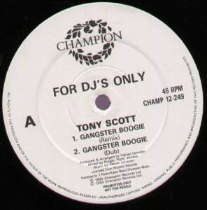 Tony Scott - Gangster Boogie - 12 Inch