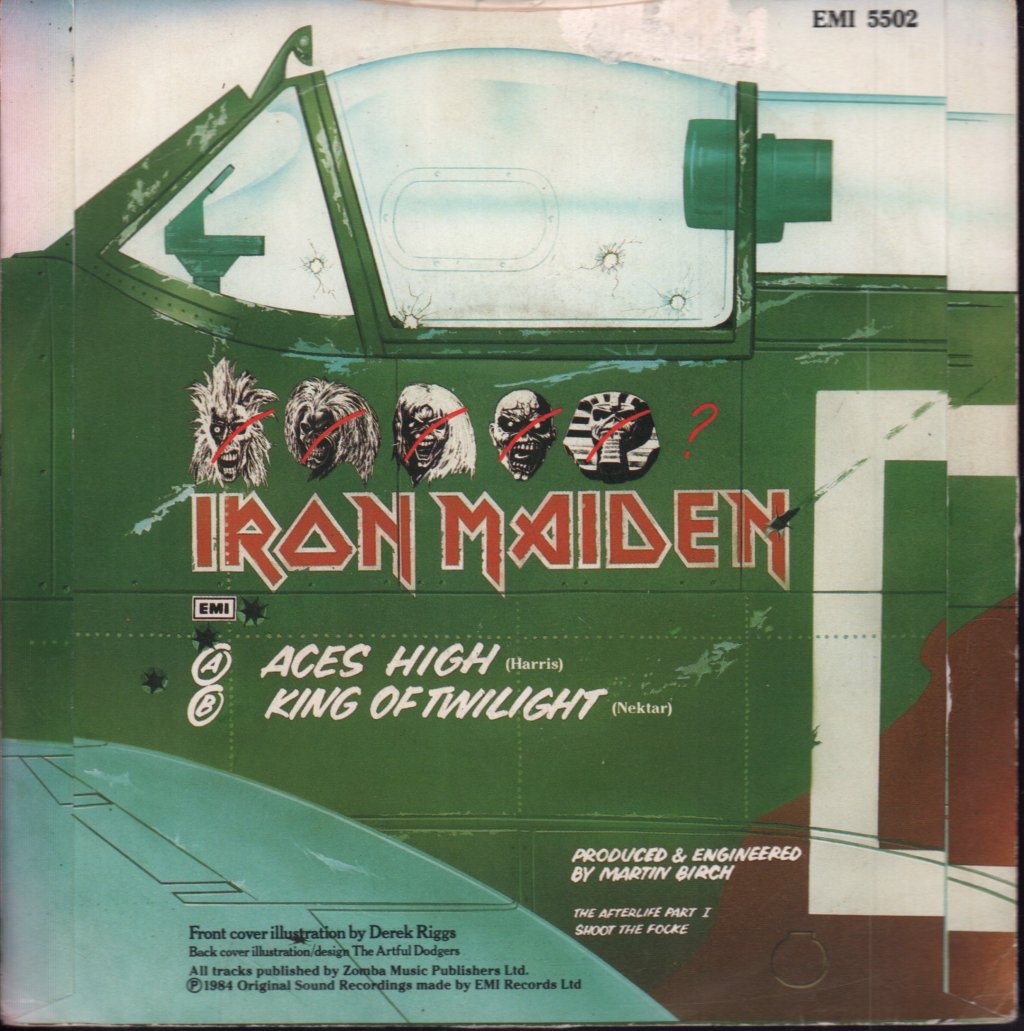 Iron Maiden - Aces High - 7 Inch
