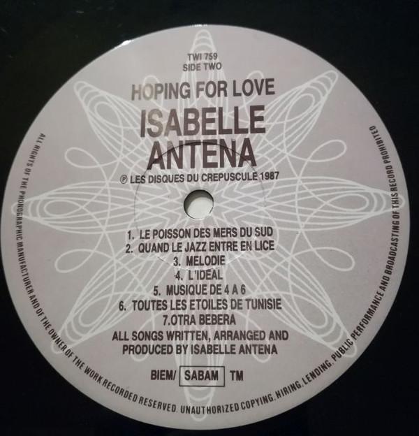 Isabelle Antena - Hoping For Love - Lp