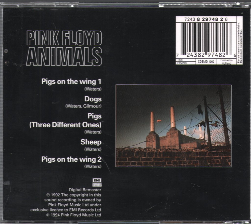 Pink Floyd - Animals - Cd