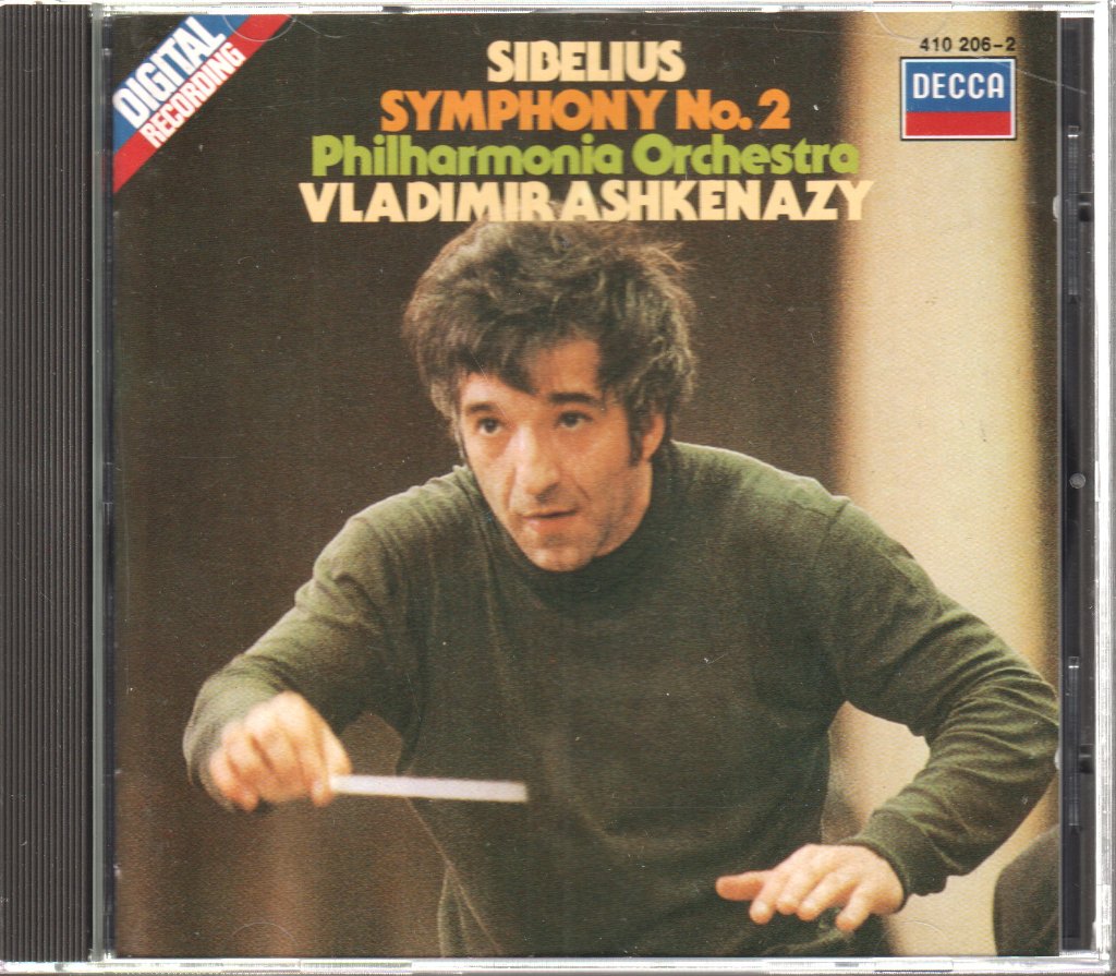 Vladimir Ashkenazy, Philharmonia Orchestra - Sibelius- Symphony No.2 In D Major, Op.43 - Cd
