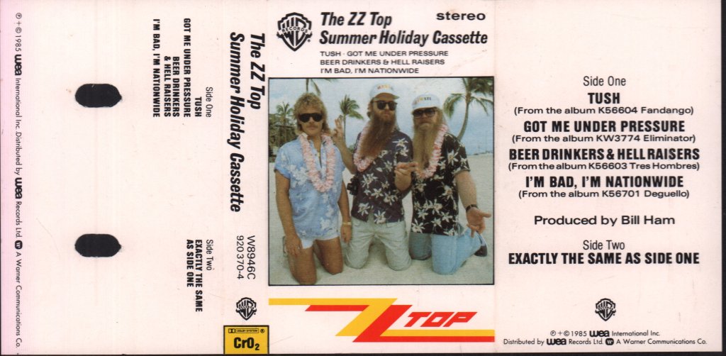 ZZ Top - Summer Holiday - Cassette