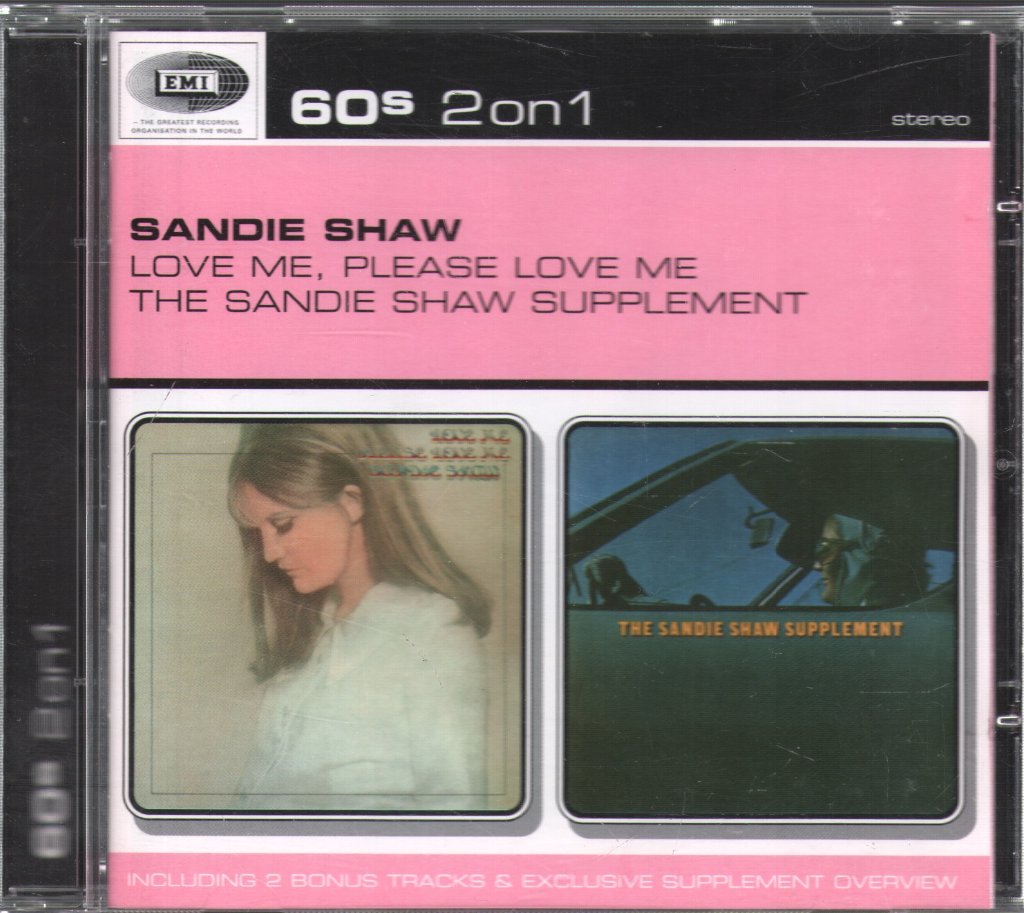 Sandie Shaw - Love Me, Please Love Me / The Sandie Shaw Supplement - Cd